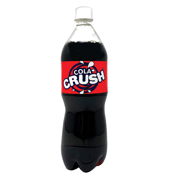 Crush soda range in Cola flavour